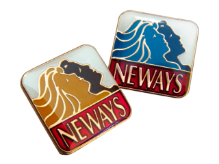 Custom pins/badges for NEWAYS company
